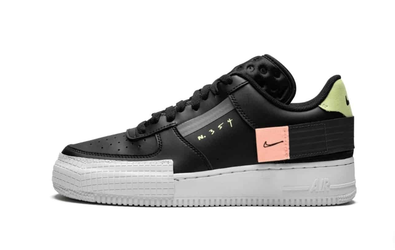 NIKE AIR FORCE 1 N354 BLACK