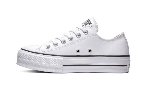 CONVERSE ALL-STAR PLATFORM LOW WHITE