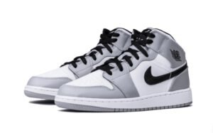 AIR JORDAN 1 Mid LIGHT SMOKE GREY
