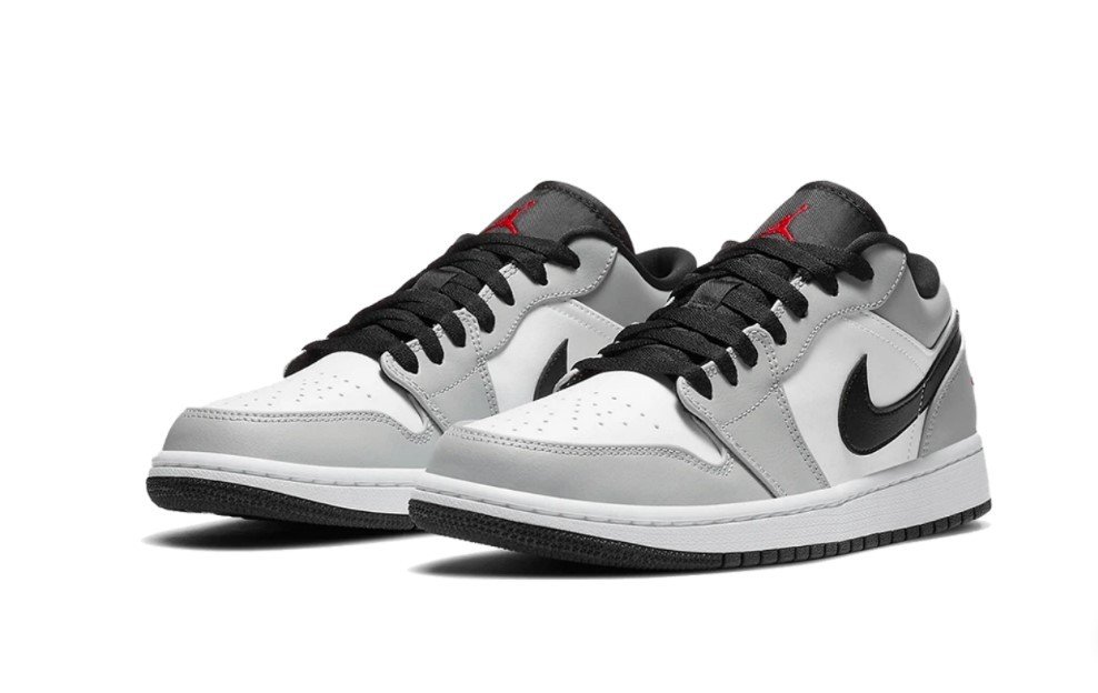 AIR JORDAN 1 LOW LIGHT SMOKE GRAY