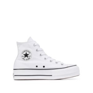 Converse All-star Platform High White