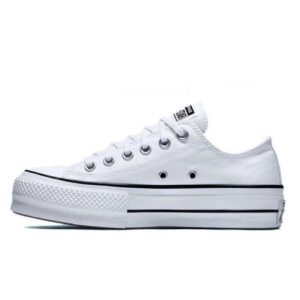Converse All-star Platform Low White