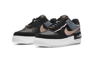 Nike AIR FORCE 1 SHADOW BLACK METALLIC