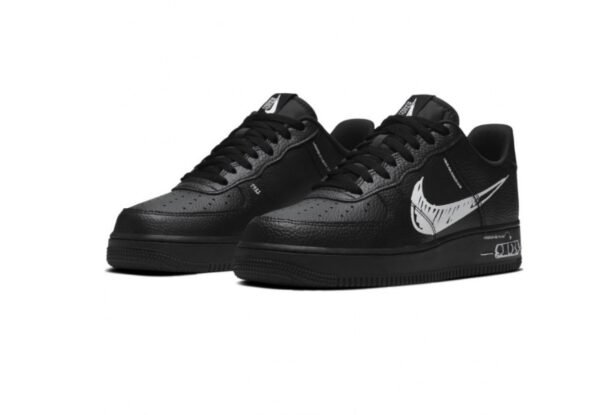 NIKE AIR FORCE 1 SKETCH BLACK