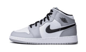 AIR JORDAN 1 Mid LIGHT SMOKE GREY