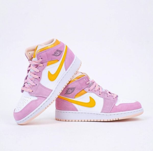 ⁦AIR JORDAN 1 Mid ARCTIC PINK⁩ – תמונה ⁦5⁩