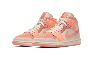 AIR JORDAN 1 Mid APRICOT ORANGE