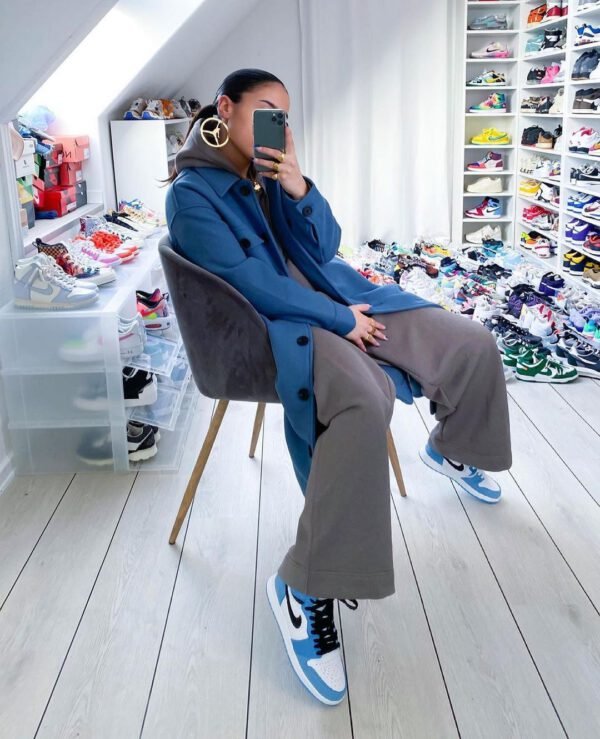⁦AIR JORDAN 1 Retro HIGH UNIVERSITY BLUE⁩ – תמונה ⁦7⁩