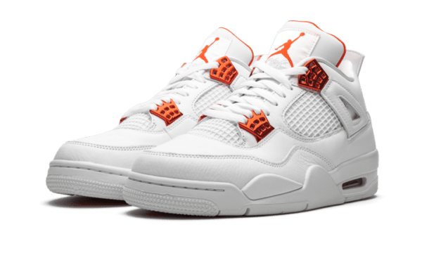 ⁦AIR JORDAN 4 Retro METALLIC PACK ORANGE⁩ – תמונה ⁦3⁩