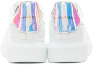 Alexander McQueen OVERSIZED HOLOGRAPHIQUE
