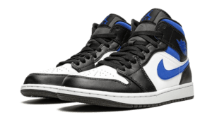 AIR JORDAN 1 Mid WHITE BLACK ROYAL