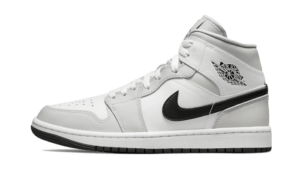 AIR JORDAN 1 Mid WHITE LIGHT SMOKE GREY 01