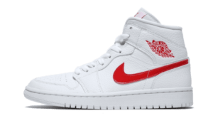 AIR JORDAN 1 Mid UNIVERSITY RED