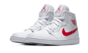AIR JORDAN 1 Mid UNIVERSITY RED