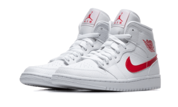 ⁦AIR JORDAN 1 Mid UNIVERSITY RED⁩ – תמונה ⁦2⁩