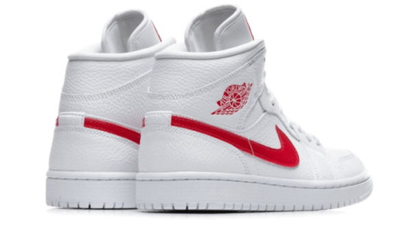 ⁦AIR JORDAN 1 Mid UNIVERSITY RED⁩ – תמונה ⁦3⁩