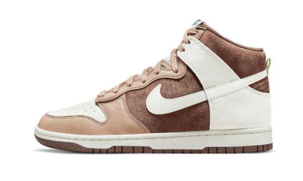 nike dunk high light chocolate graal spotter