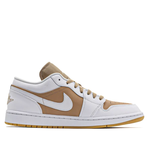 ⁦Air Jordan 1 Low White Tan⁩ – תמונה ⁦3⁩