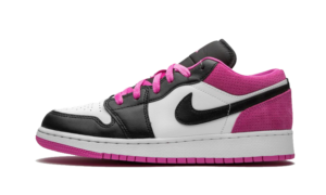 Air Jordan 1 Low Black Active Fuchsia