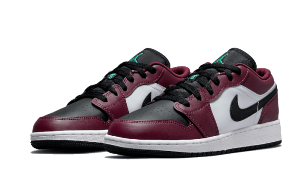 ⁦Air Jordan 1 Low Se Dark Beetroot Black Roma Green⁩ – תמונה ⁦2⁩