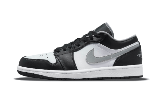 air jordan air jordan low black white particle grey graal spotter