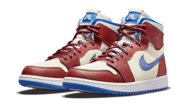 ⁦Air Jordan 1 High Zoom Cmft Team Red⁩ – תמונה ⁦2⁩
