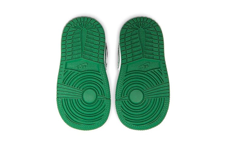 Air Jordan 1 Mid Kids Black Pine Green - Image 4