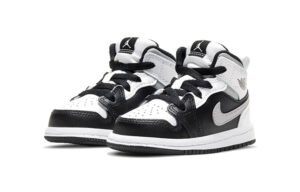 Air Jordan 1 Mid Kids White Shadow