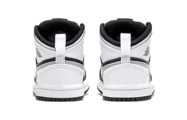 ⁦Air Jordan 1 Mid Kids White Shadow⁩ – תמונה ⁦4⁩