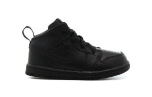 Air Jordan 1 Mid Kids Triple Black