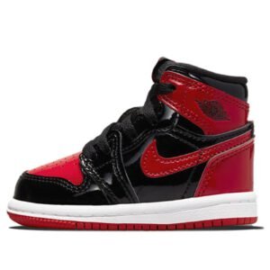 Air Jordan 1 High Kids Patent Red