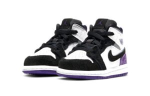 Air Jordan 1 Mid Kids Varsity Purple