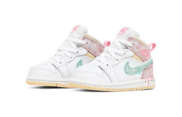 ⁦Air Jordan 1 Mid Kids Ice Cream⁩ – תמונה ⁦2⁩