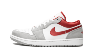 Air Jordan 1 Low Se Light Smoke Grey Gym Red