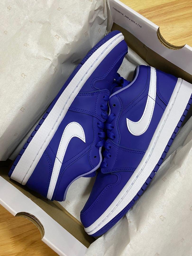Air Jordan 1 Low Deep Royal Blue - Image 4