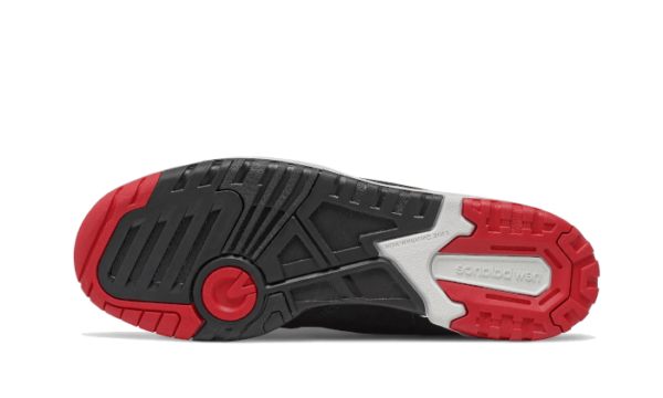 ⁦New Balance 550 Black Red⁩ – תמונה ⁦2⁩