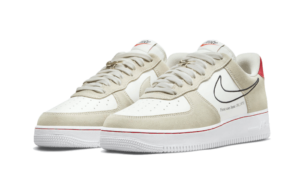 Nike Air Force 1 Low First Use Light Sail Red