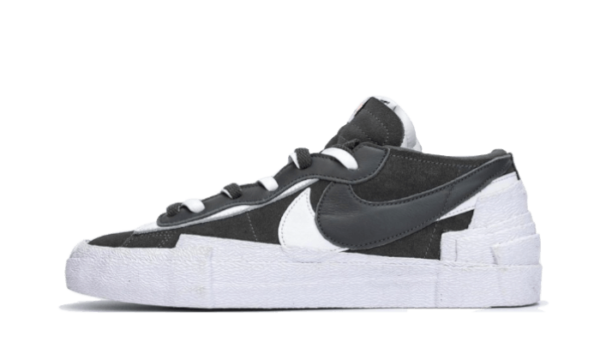 nike blazer low sacai dark grey graal spotter