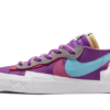 nike blazer low sacai kaws purple dusk graal spotter