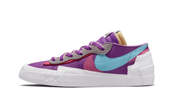 nike blazer low sacai kaws purple dusk graal spotter