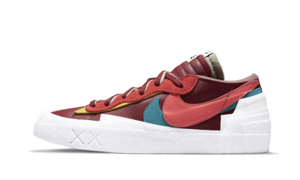 nike blazer low sacai kaws team red graal spotter