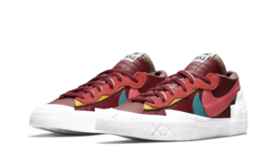 Nike Blazer Low Sacai Kaws Team Red