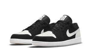Air Jordan 1 Low Black White Diamond