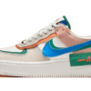 nike air force shadow sail signal blue green graal spotter