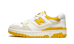 New Balance 550 Sea Salt Varsity Gold