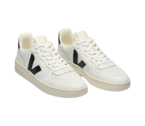 Sale: Veja V-10 Men's Leather Sneakers with Fashion Shoes