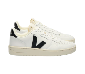 Sale: Veja V-10 Men's Leather Sneakers with Fashion Shoes