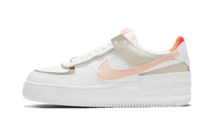 Sale: Air Force 1 Shadow Crimson Tint Bright Mango with contemporary shoe fashion